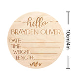 501. Newborn Baby Name Sign