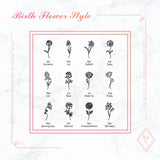 658. Floral Signet Earrings- 925 Silver