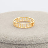 517. Roman Numeral Ring