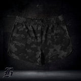 UYG BLACK CAMO EDITION - Athletic Unisex Loose Shorts