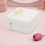 499. PU Leather Ring Box