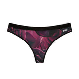 Romantic Floral Print Women's Thongs, Feminine Underwear, Cute Lingerie, Comfortable Panties, Gift for Her, Birthday Surprise