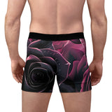 Men's Floral Boxer Briefs, Comfortable Underwear for Everyday Wear, Perfect Gift for Boyfriends, Valentine's Day, Anniversary, AOP Design