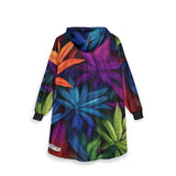 Chronic Print Unisex Hooded Blanket | Perfect for Home, Gifts, Festivals, Self-Care