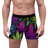 Men's Chronic Boxer Briefs, Comfortable Underwear for Everyday Wear, Perfect Gift for Boyfriends, Valentine's Day, Anniversary, AOP Design