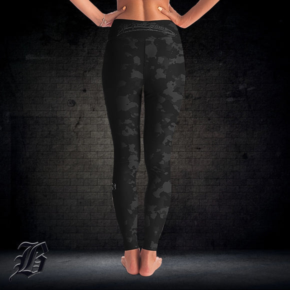 UYG BLACK CAMO EDITION - Yoga Leggings