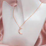 620. Crescent moon pendant