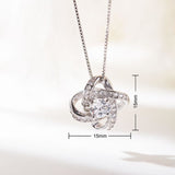 857. Flower Knot Pendant Necklace