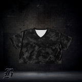 UYG BLACK CAMO EDITION - Cropped Football Jersey