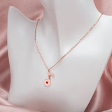 617. Music Note Necklace- 925 Sliver