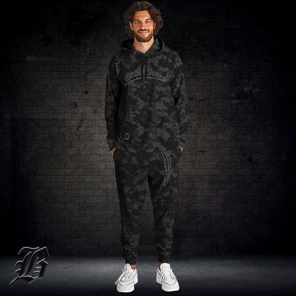 UYG BLACK CAMO EDITION - Athletic Hoodie & Jogger