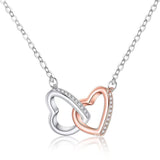 858. Connected Hearts Necklace