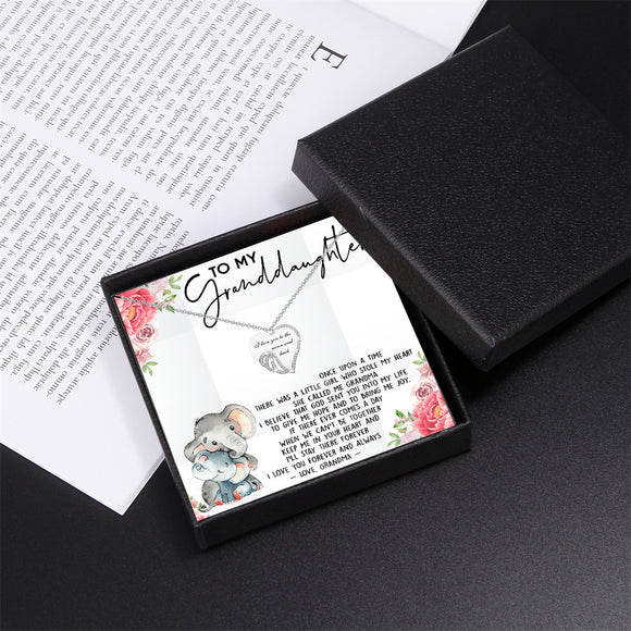 856. Heart Pendant Necklace