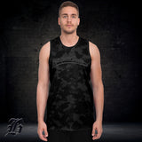 UYG BLACK CAMO EDITION - Basketball Jersey Rib