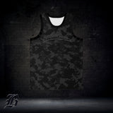 UYG BLACK CAMO EDITION - Basketball Jersey Rib