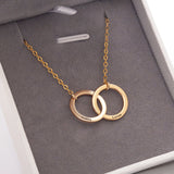614. Interlocking Circle Necklace