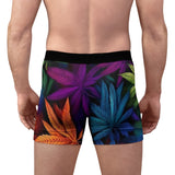 Men's Chronic Boxer Briefs, Comfortable Underwear for Everyday Wear, Perfect Gift for Boyfriends, Valentine's Day, Anniversary, AOP Design