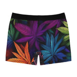 Men's Chronic Boxer Briefs, Comfortable Underwear for Everyday Wear, Perfect Gift for Boyfriends, Valentine's Day, Anniversary, AOP Design