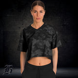 UYG BLACK CAMO EDITION - Cropped Football Jersey