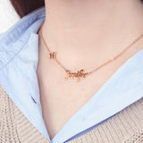 597. Dainty Butterfly Necklace
