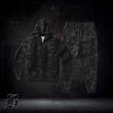 UYG BLACK CAMO EDITION - Athletic Ziphoodie & Jogger