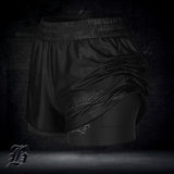 UYG BLACK CAMO EDITION - Mens 2-in-1 Shorts