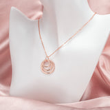 599. Interlocking Circle Necklace