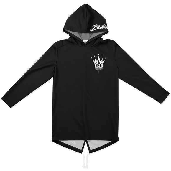 BROKOV Heavyweight Elongated Hoodie - AOP