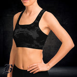 UYG BLACK CAMO EDITION - Sports Bra