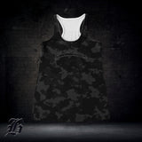 UYG BLACK CAMO EDITION - Flowy Racerback Tank Top