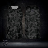 UYG BLACK CAMO EDITION - Basketball Set Rib