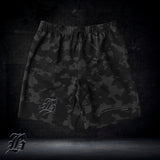 UYG BLACK CAMO EDITION - Athletic Long Shorts