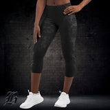 UYG BLACK CAMO EDITION - Capri Leggings
