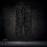 UYG BLACK CAMO EDITION - Athletic Cargo Sweatpants