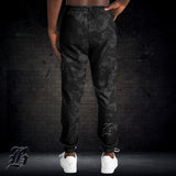 UYG BLACK CAMO EDITION - Athletic Cargo Sweatpants