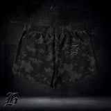 UYG BLACK CAMO EDITION - Athletic Unisex Loose Shorts