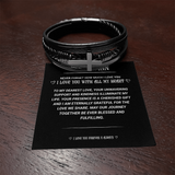 TO MY MAN (CROSS BRACELET)