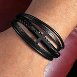 TO MY SON (CROSS BRACELET)