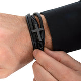 TO MY SON (CROSS BRACELET)