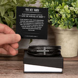 TO MY MAN (CROSS BRACELET)