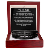 TO MY MAN (CROSS BRACELET)