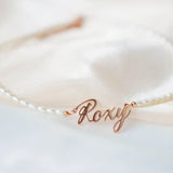 509. Custom Name Pearl Necklace