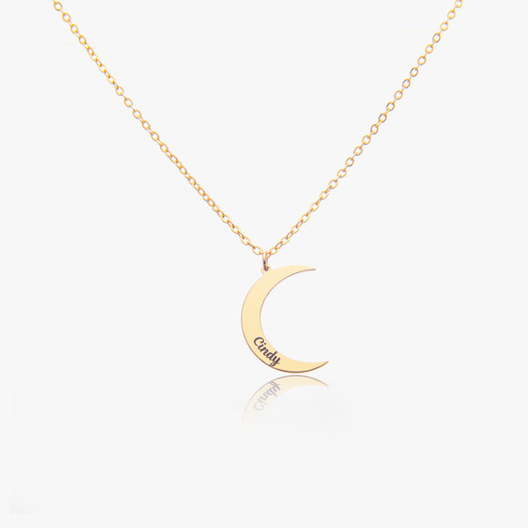 620. Crescent moon pendant