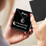 854. Moon and Star Pendant Necklace