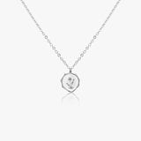 659. Irregular Pendant Necklace- 925 Silver