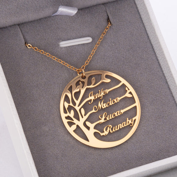 621. Family Tree Necklace