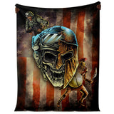 AMERICAN VIKING MICROFLEECE BLANKET