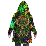 CANNABIS MICROFLEECE CLOAK