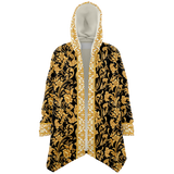 BAROQUE MICROFLEECE CLOAK
