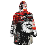 SPLASHED MICROFLEECE SNUG HOODIE